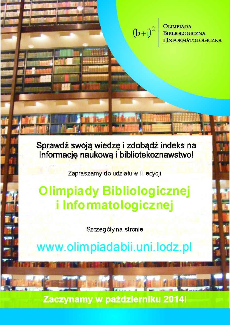 Olimpiada Bibliologiczna i Informatologiczna