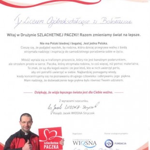 Dzięki Szlachetnej Paczce – razem zmieniamy świat na lepsze