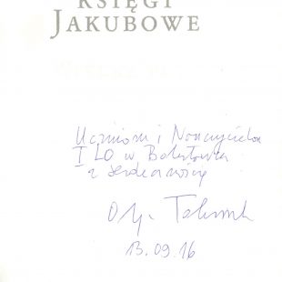 Olga Tokarczuk Literacki Nobel 2018