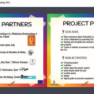 Erasmus + – finał projektu „4Cs”