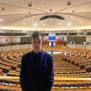 Igor Szerszunowicz w Parlamencie Europejskim