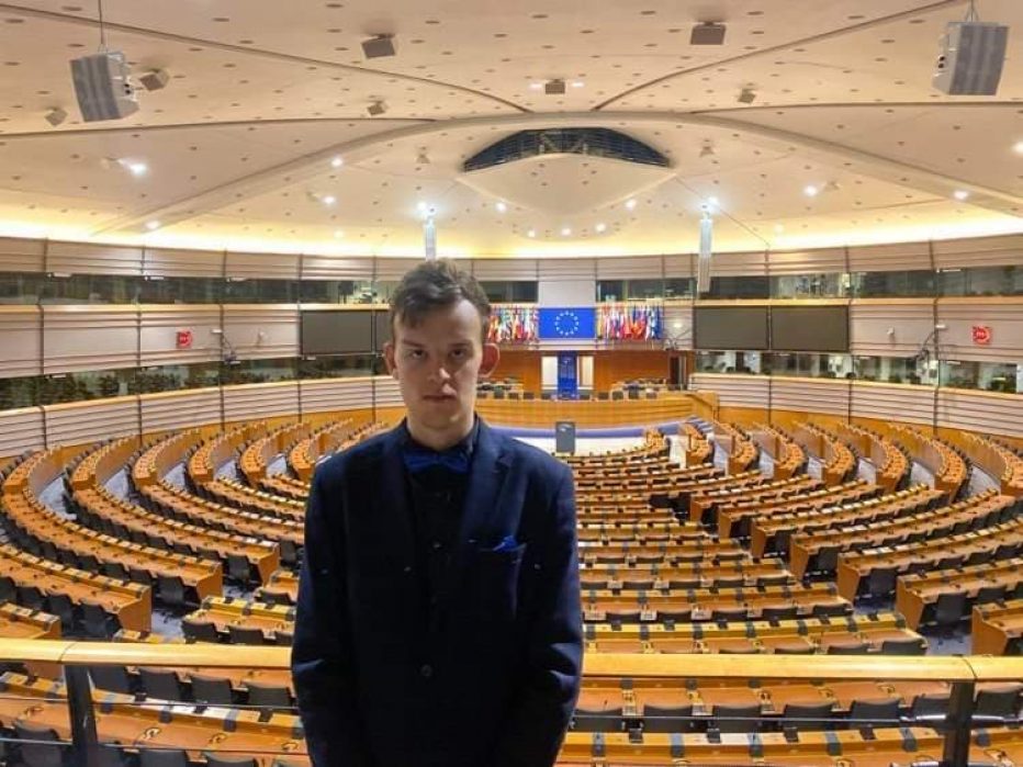 Igor Szerszunowicz w Parlamencie Europejskim