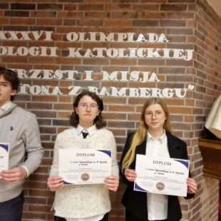 Michał Raszczuk w finale Olimpiady Teologicznej!