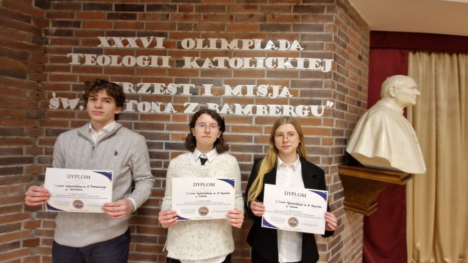 Michał Raszczuk w finale Olimpiady Teologicznej!