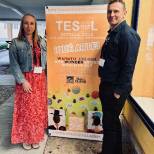 Pani Katarzyna Cieślak-Ostrowska na konferencji w Hiszpanii