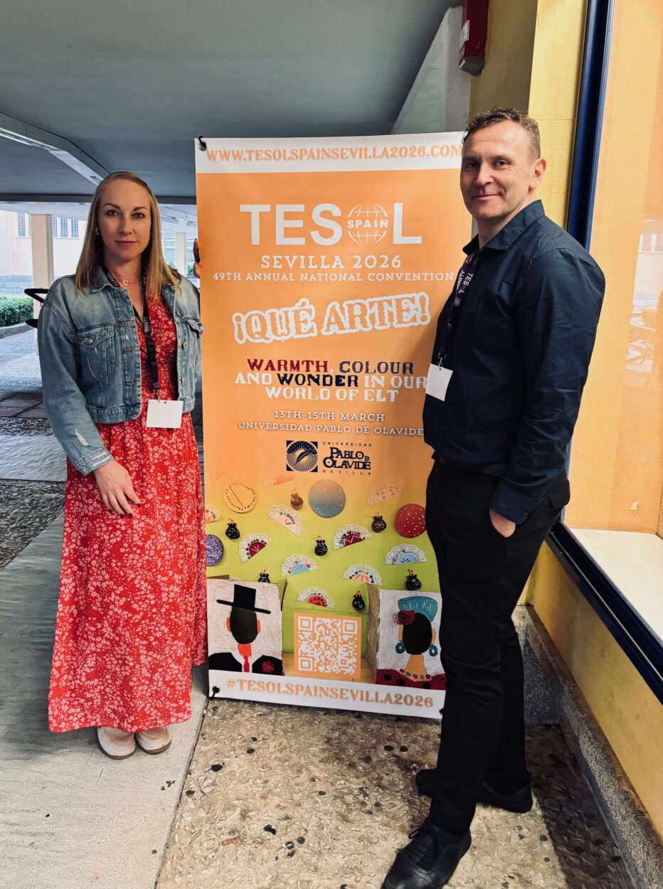 Pani Katarzyna Cieślak-Ostrowska na konferencji w Hiszpanii