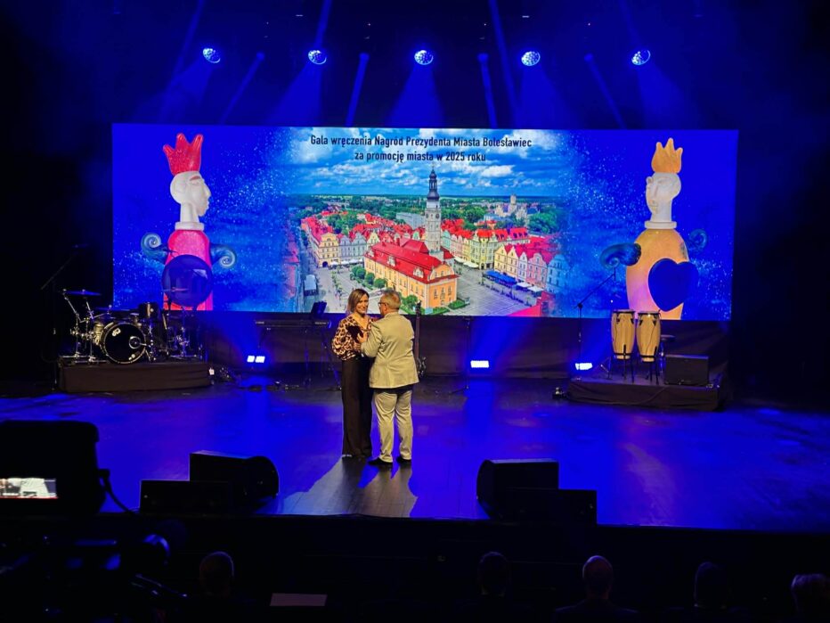 Nagroda za Promocję Miasta dla pani Magdaleny Szwed. Gratulujemy!